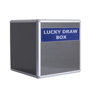 WriteBest Metal box Lucky Draw & Donation