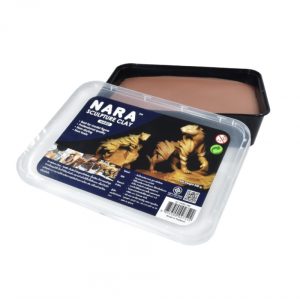 NARA SCULPTURE CLAY HARD 500g. IN PLASTIC BOX