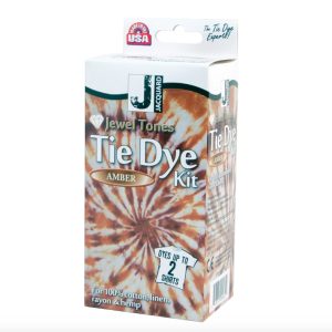 JACQUARD JEWEL TONES AMBER TIE DYE KIT FOR 2 SHIRTS