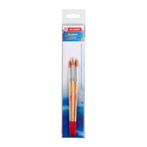 Talens Art Creation Watercolour brush set polyester | 3 round brushes