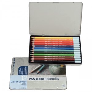 VAN GOGH WATERCOLOUR PENCILS STARTER SET WITH 12 COLOURS