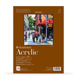 STRATHMORE 400 SERIES ACRYLIC PAD 400GMS