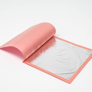 SILVER FOIL LEAF SHEET 25 SHEETS