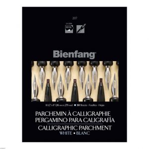 Bienfang Calligraphic Parchment Pad White 50sheets.