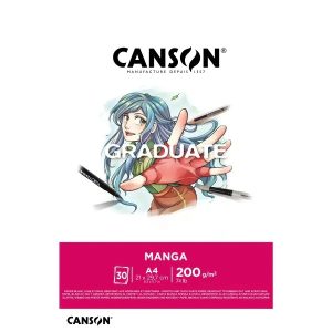 Canson® Graduate Manga Pad 200 gsm 30 Sheets