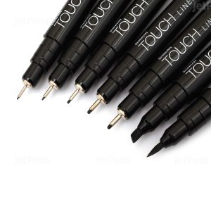 SHINHANArt TOUCH LINER 7 PEN SET BLACK