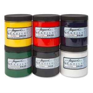JACQUARD PRIMARY TEXTILE COLOR 8OZ 6PCS/SET