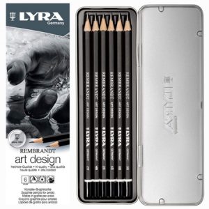 LYRA REMBRANDT ART DESIGN GRAPHITE PENCIL 6PCS SET