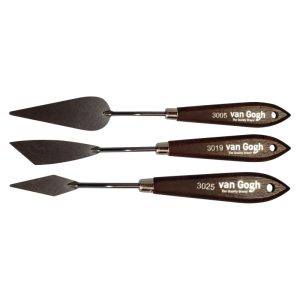 VAN GOGH PAINTING KNIFE SET/3pieces
