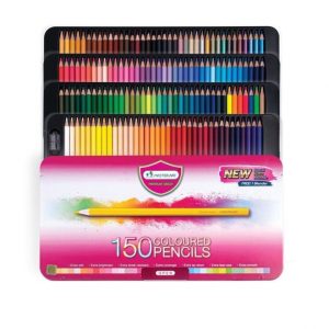MASTER ART Premium Grade Coloured Pencils Set of 150colors.