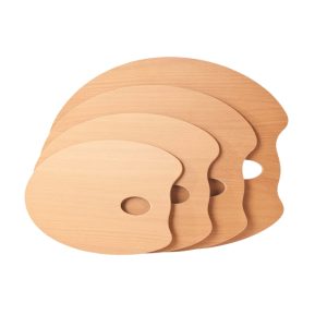 MABEF WOODEN OVAL PALETTES