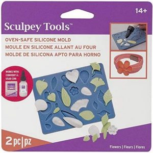 Sculpey® Tools™ Flexible Oven Safe Silicone Flowers Mold