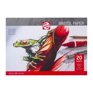 TALENS A4 BRISTOL PAD 246g/m2 20 SHEETS