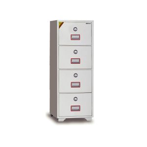DIPLOMAT 4 DRAWER FIRE FILING CABINETS KEY LOCK 266 KG