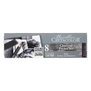 CRETACOLOR CHARCOAL POCKET SET