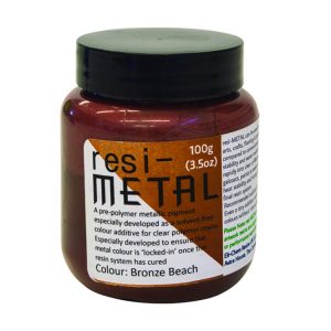 ELI-CHEM RESI-METAL METALLIC PIGMENT 100G bronze beach