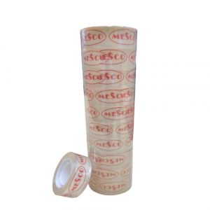 MESCO Clear Stationery Tape 18mm x 25 yards