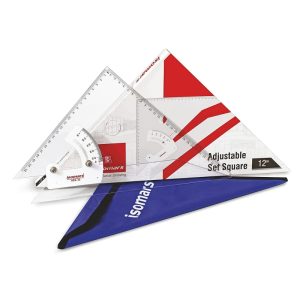ISOMARS ADJUSTABLE SET SQUARES