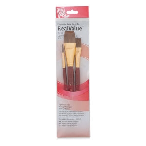 PRINCETON REAL VALUE BRUSH SET OF 3