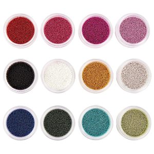 TINY CAVIAR BEADS MIXED COLOURS- Creative Effects Set