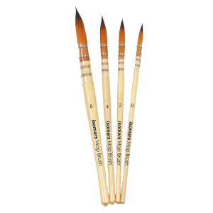 ISOMARS MOP Brush - Set of 4 (Natural)