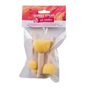 TALENS ART CREATION SPONGE STICKS SET OF 4