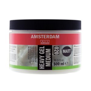 AMSTERDAM HEAVY GEL MEDIUM MATT 020 JAR