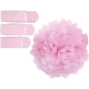 CREOTIME TISSUE POMPOMS ROSE