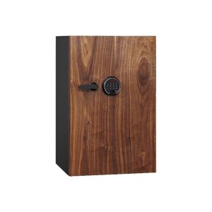 DIPLOMAT DBAUM 800 LUXURY SAFE WITH GENUINE WALNUT EXTERIOR DOOR FRONT
