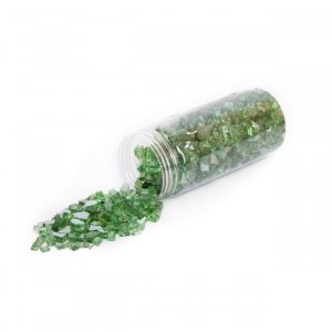Reflective Crushed Glass Ever Green