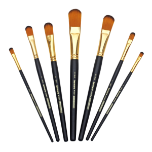 ISOMARS Artist Brush - FILBERT - Set Of 7