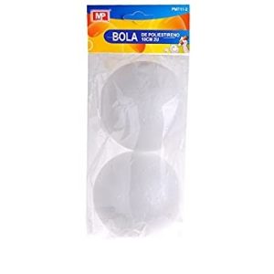 MP PACK OF 2 POLYSTYRENE BALLS 100 MM