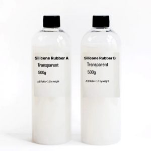 Silicone Rubber for Mold Making 1Kg Set- Easy Mix 1:1 Ratio