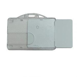 CFM 533 HARD ACRYLIC PLASTIC ID HOLDER/NAME BADGE