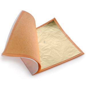 RGM  FOIL LEAF SHEET 25 SHEETS GOLD/SILVER