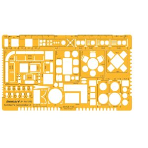 ISOMARS ARCHITECT COMBINATION TEMPLATE 1:50