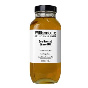 Williamsburg Cold Pressed Linseed Oil 4oz./16oz./32oz.