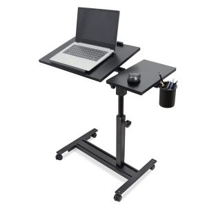 ISOMARS SIT-N-STAND TABLE - Adjustable (Black)