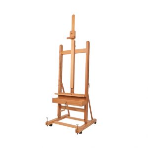 MABEF WOODEN STUDIO EASEL SMALL WITH CRANK