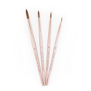 ROYAL & LANGNICKEL CRAFTER'S CHOICE PRO BRUSH SET OF 4