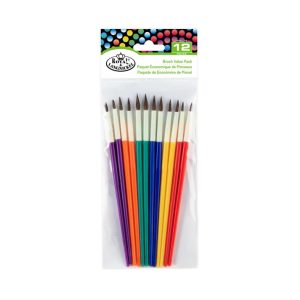 ROYAL & LANGNICKEL® Craft Brush Value Pack - 12pc