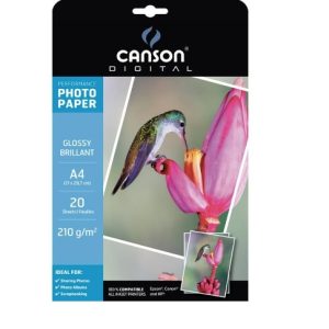 CANSON® A4 PHOTO PAPER GLOSSY 210GSM 20Sheets.