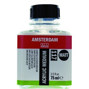 AMSTERDAM ACRYLIC MEDIUM MATT BOTTLE 117.