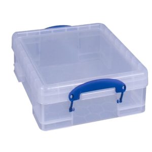 REALLY USEFUL STORAGE BOX CLEAR 7 LITRE