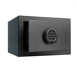 DIPLOMAT SECURITY SAFE 37.5 LBS (17 KG) TITANIUM BLACK WITH EMERGENCY RELEASE KEY