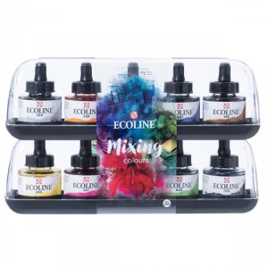 ECOLINE WATERCOLOUR INK MIXING SET 10 x 30 ml