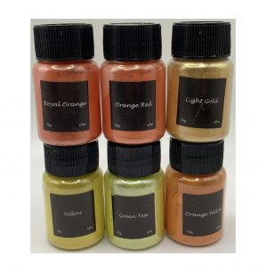 MICA POWDER SET OF 6 -SUNSHINE HUES