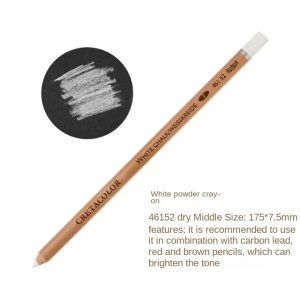 CRETACOLOR White Chalk Artist Pencil