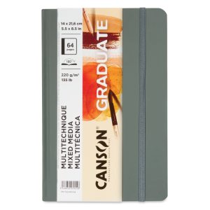 CANSON GRADUATE MIXED MEDIA BOOK Ocher 200gsm 32Sheets.