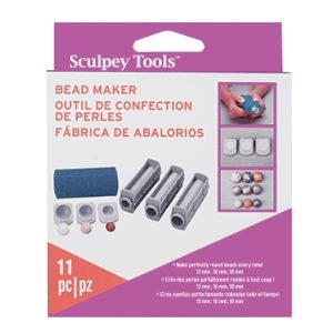 SCULPEY BEAD MAKER 11PCS